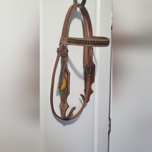 🌻 🌵 Sunflower & Cactus Headstall